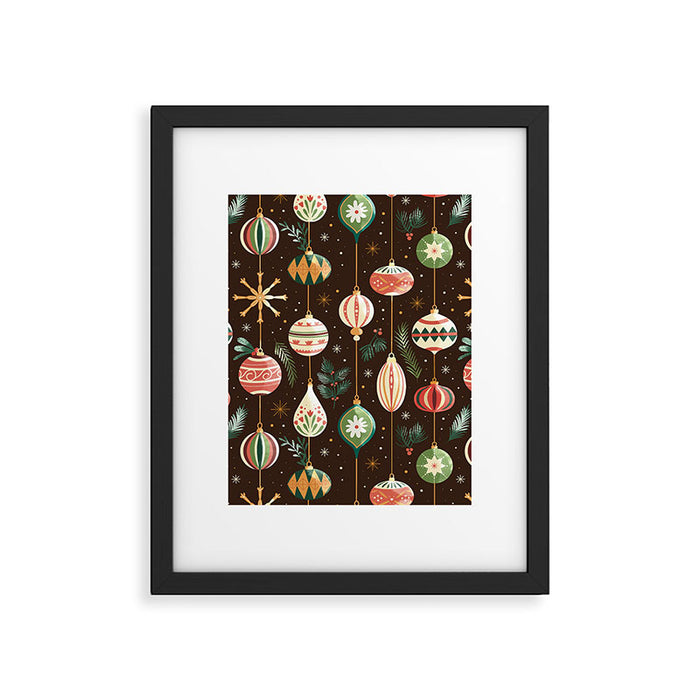 Classic Holiday Decor Delight Framed Art Print Gallery Image 1