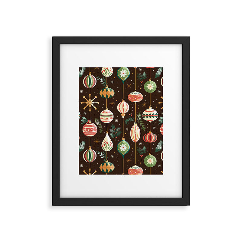 Classic Holiday Decor Delight Framed Art Print Gallery Image 5