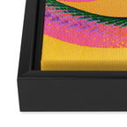 Colorful Snake Framed Canvas Print Gallery Image 3