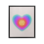 Create Positive Energy Framed Canvas Print Gallery Image 6