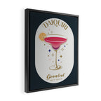Daiquiri Cocktail Zodiac Sign Framed Canvas Print Gallery Image 2