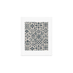 Dark Faux Tile Art Print Gallery Image 1