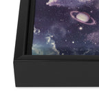 Deep Space Theme Framed Canvas Print Gallery Image 3