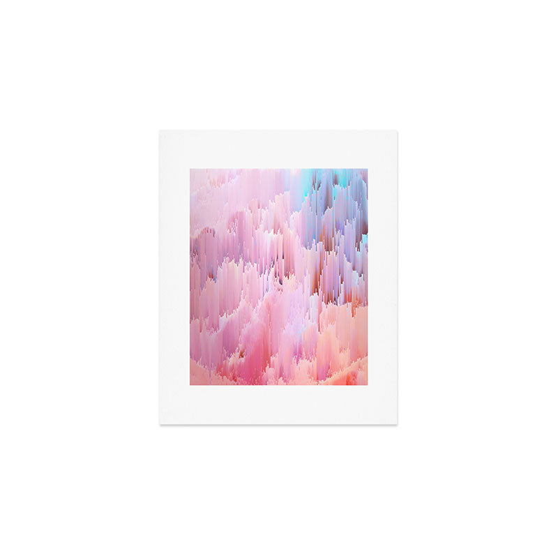 Delicate Glitches Art Print Gallery Image 1