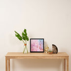 Delicate Glitches Framed Canvas Print Gallery Image 3