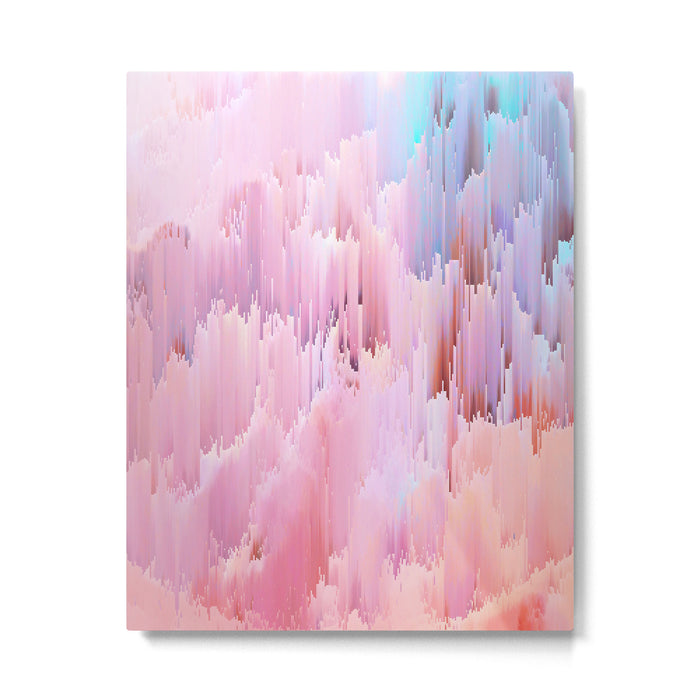 Delicate Glitches Metal Print Gallery Image 1
