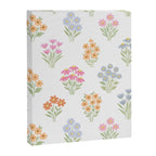 Delicate Hand-Drawn Pastel Floral Meadow Wildflowers  Canvas Print Gallery Image 6