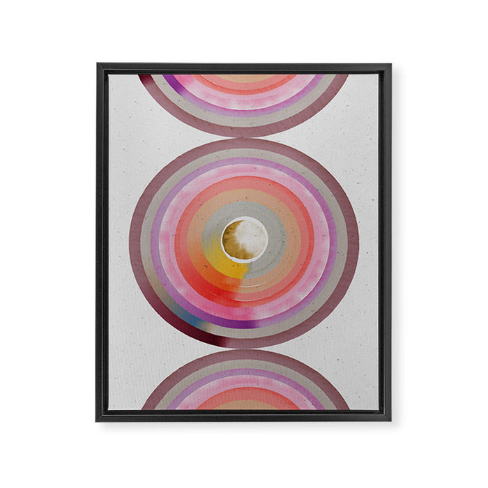 Desert Rainbow Framed Canvas Print Gallery Image 1