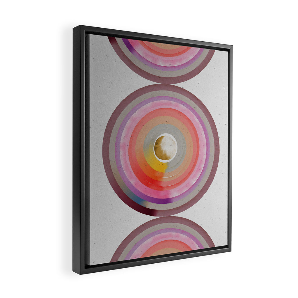 Desert Rainbow Framed Canvas Print Gallery Image 2