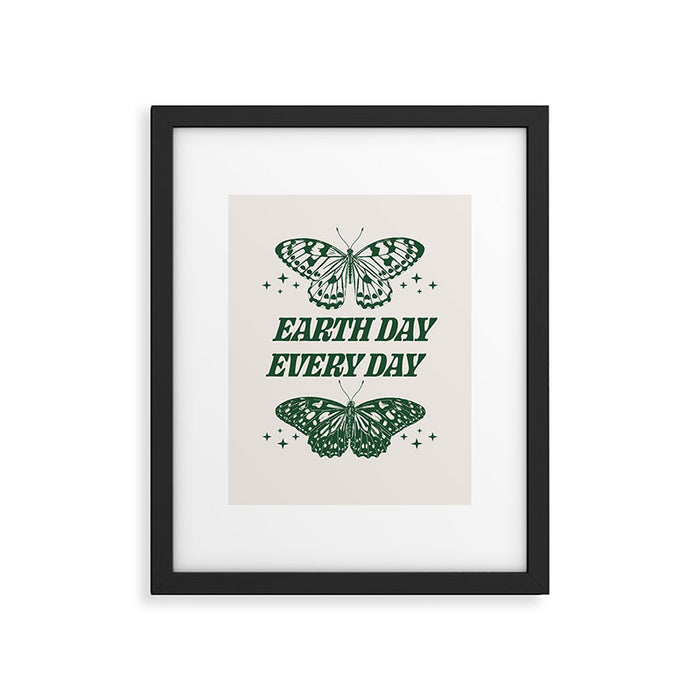 Earth Day Every Day Framed Art Print Gallery Image 1
