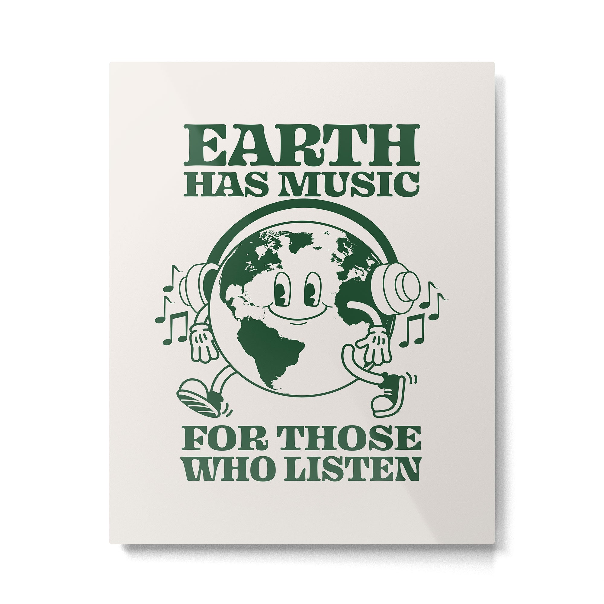Earth Silent Disco Metal Print Gallery Image 4