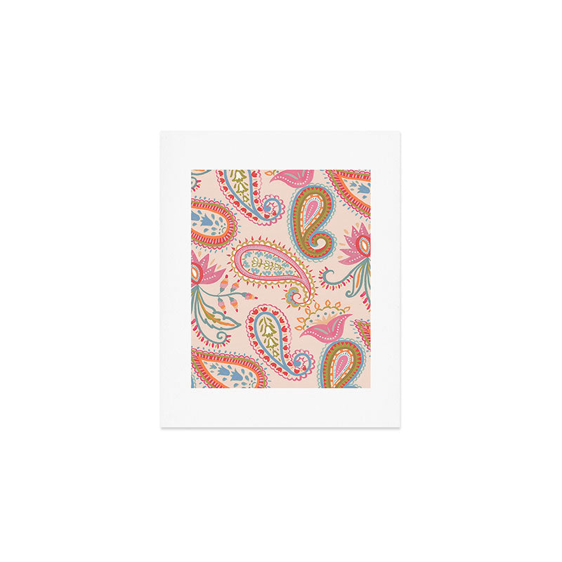 Eclectic Paisley Charm Art Print Gallery Image 1