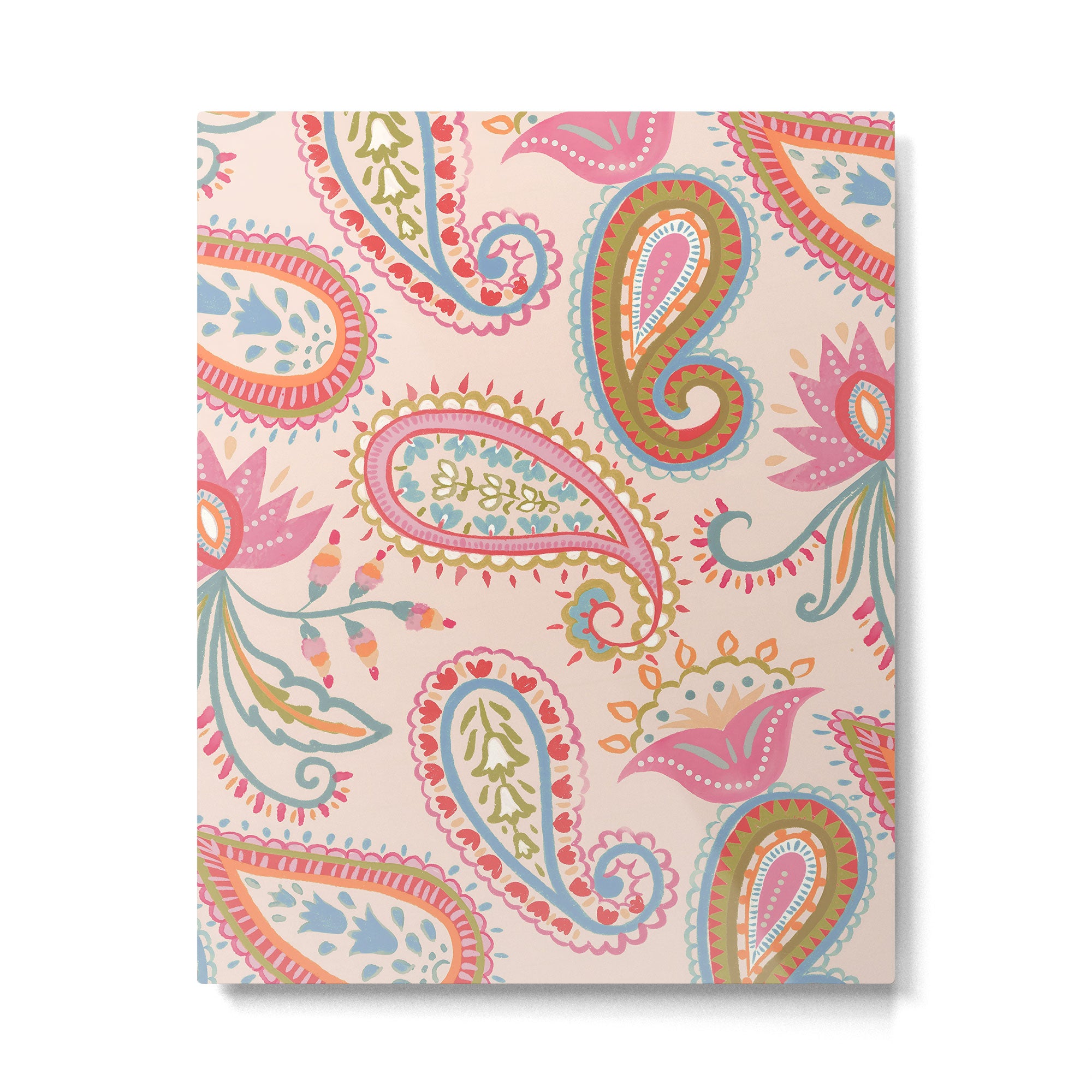 Eclectic Paisley Charm Metal Print Gallery Image 4