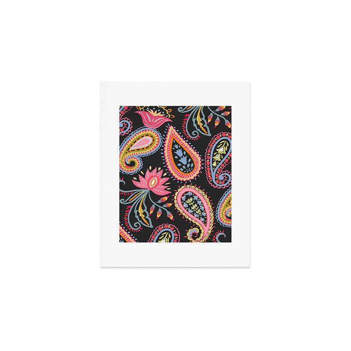 Eclectic  Paisley Delight Art Print Gallery Image 1