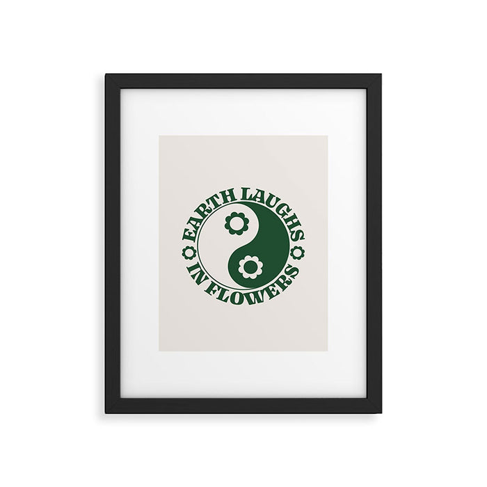 Eearth Laughs in Flowers Framed Art Print Gallery Image 1