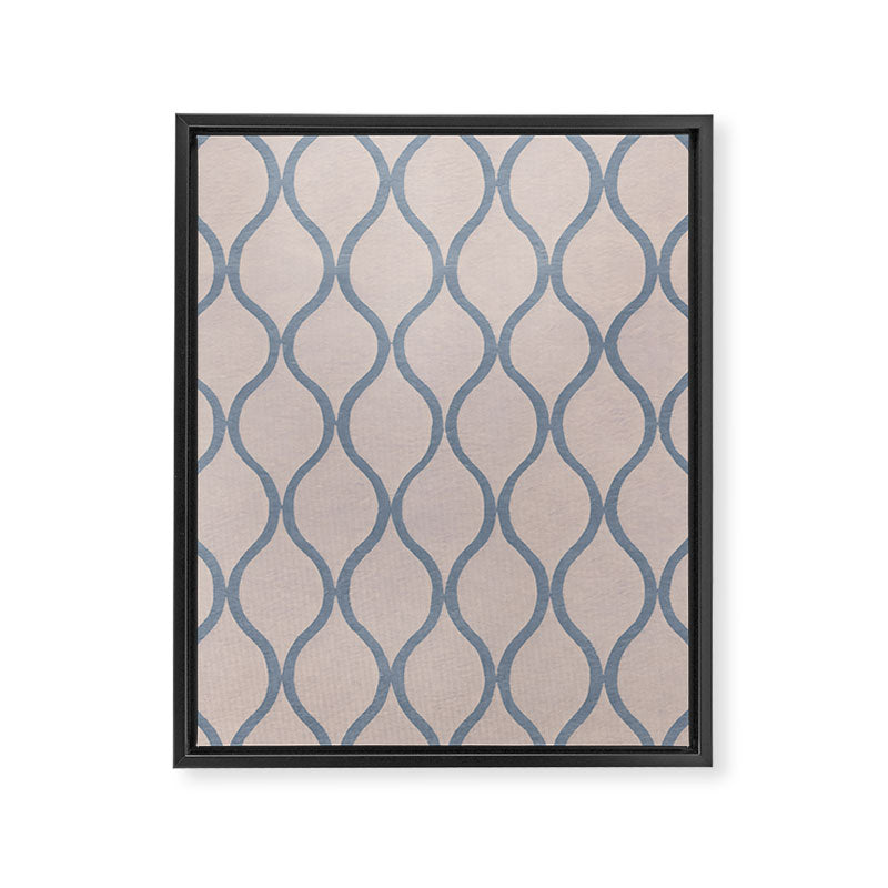Elegant Sway Pattern Framed Canvas Print Gallery Image 6