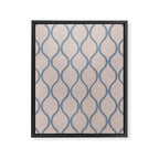 Elegant Sway Pattern Framed Canvas Print Gallery Image 6