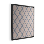 Elegant Sway Pattern Framed Canvas Print Gallery Image 2