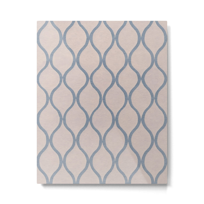 Elegant Sway Pattern Metal Print Gallery Image 1