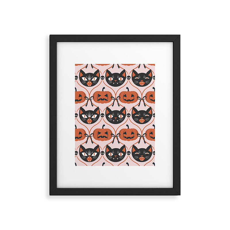 Enchanted Vintage Halloween Framed Art Print Gallery Image 5