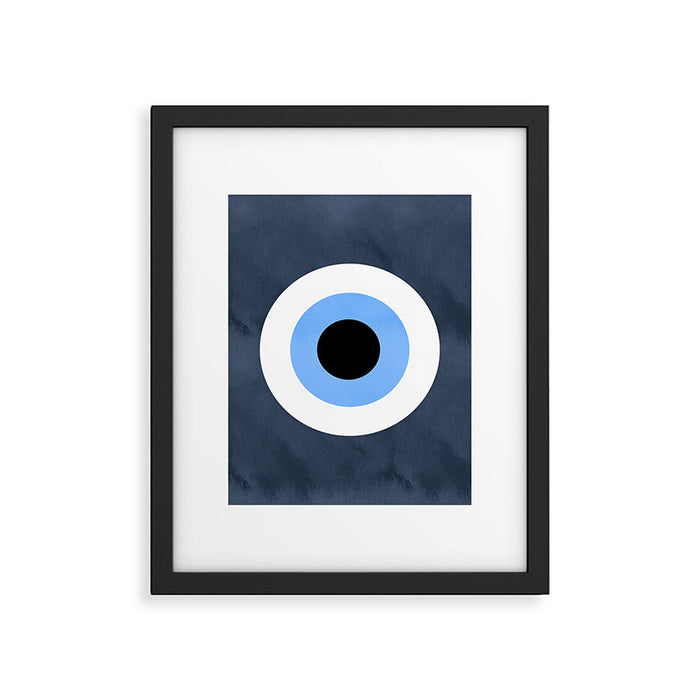 Evil Eye Framed Art Print Gallery Image 1