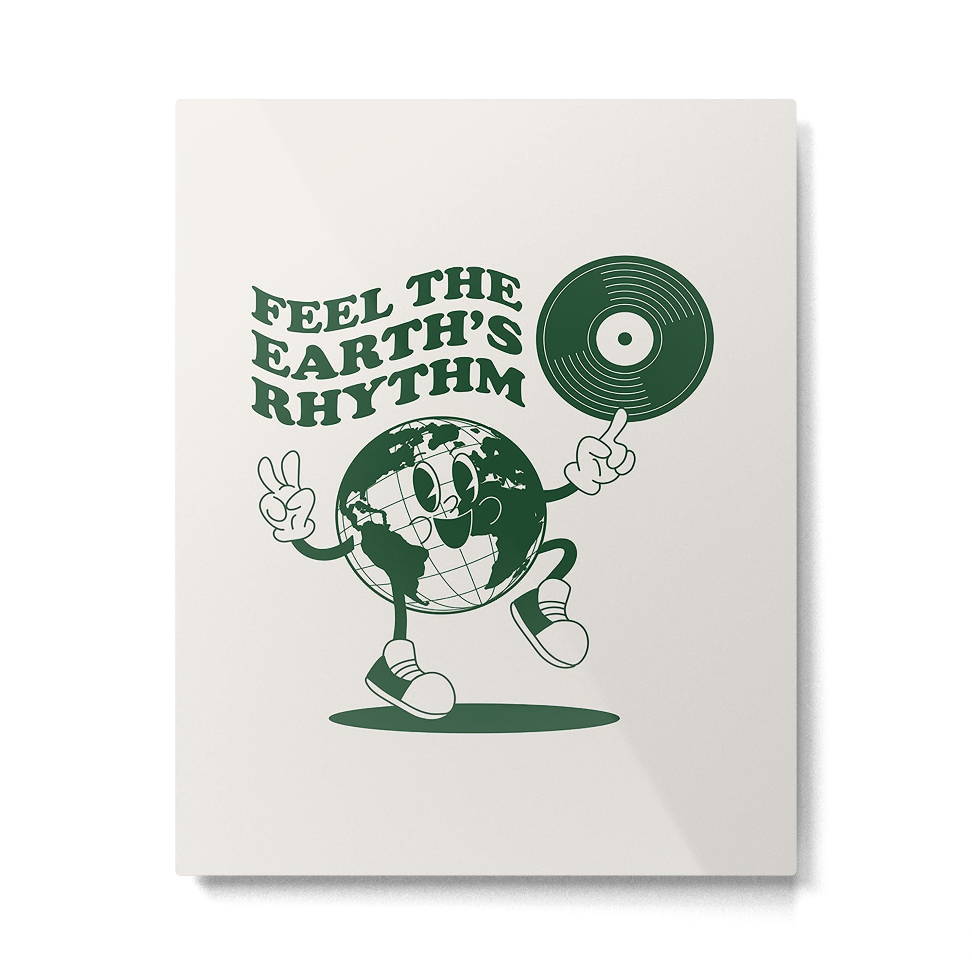 Feel the Earths Rhythm Metal Print Gallery Image 4