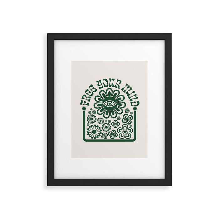 Free your Mind Framed Art Print Gallery Image 1