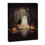 Ghost and Cat Canvas Print Gallery Image 6