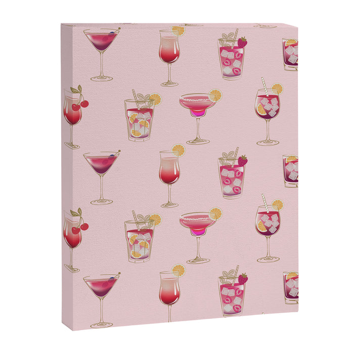 Glam Cocktails Theme Canvas Print Gallery Image 1