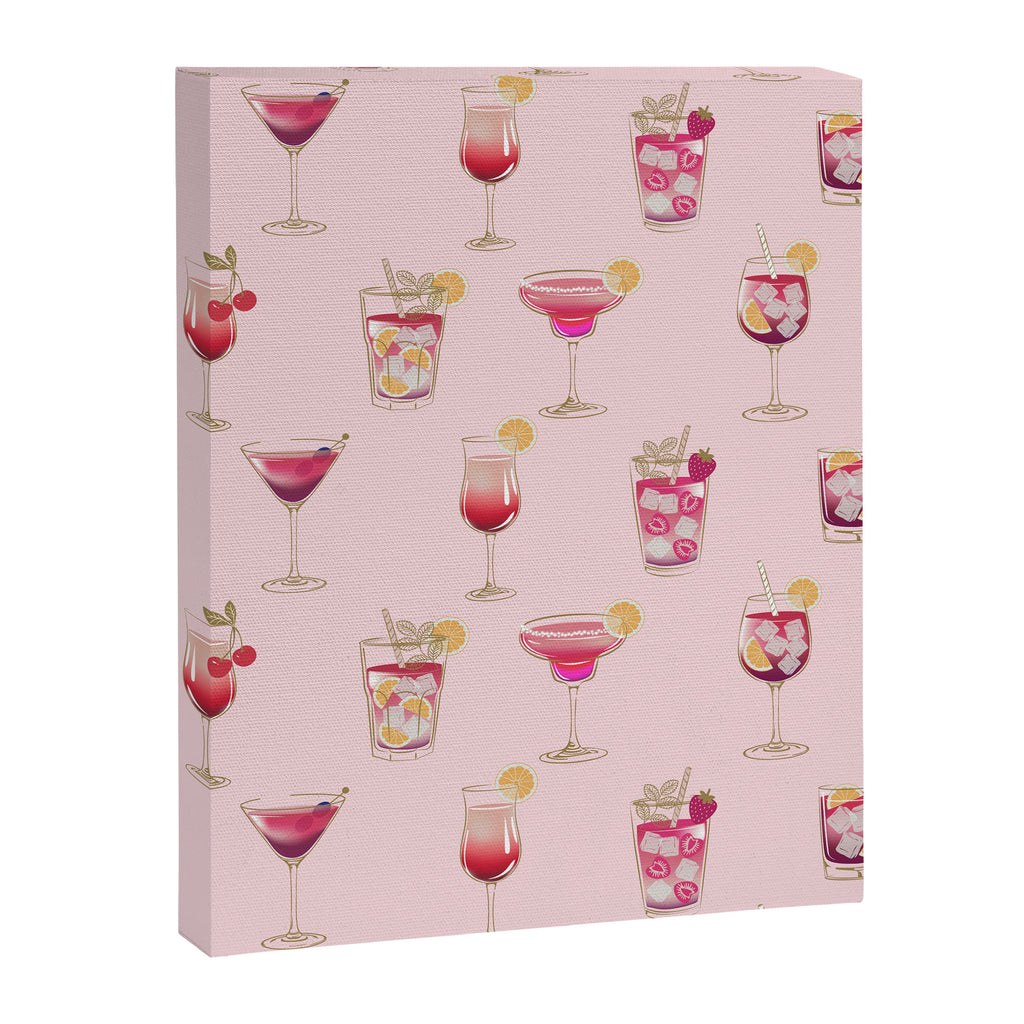 Glam Cocktails Theme Canvas Print Gallery Image 6