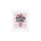 Harlequin Bloom Art Print Gallery Image 1