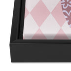 Harlequin Bloom Framed Canvas Print Gallery Image 3