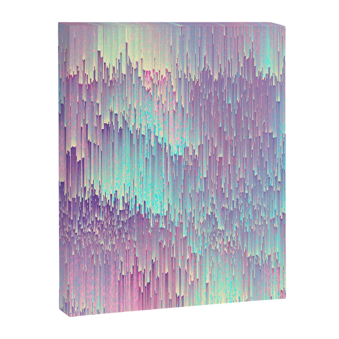 Iridescent Glitches Canvas Print Gallery Image 1