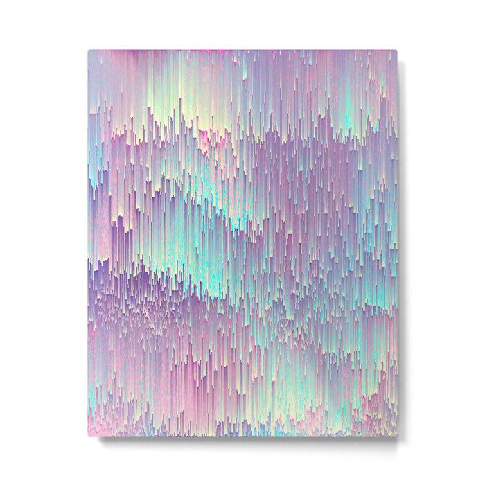 Iridescent Glitches Metal Print Gallery Image 1