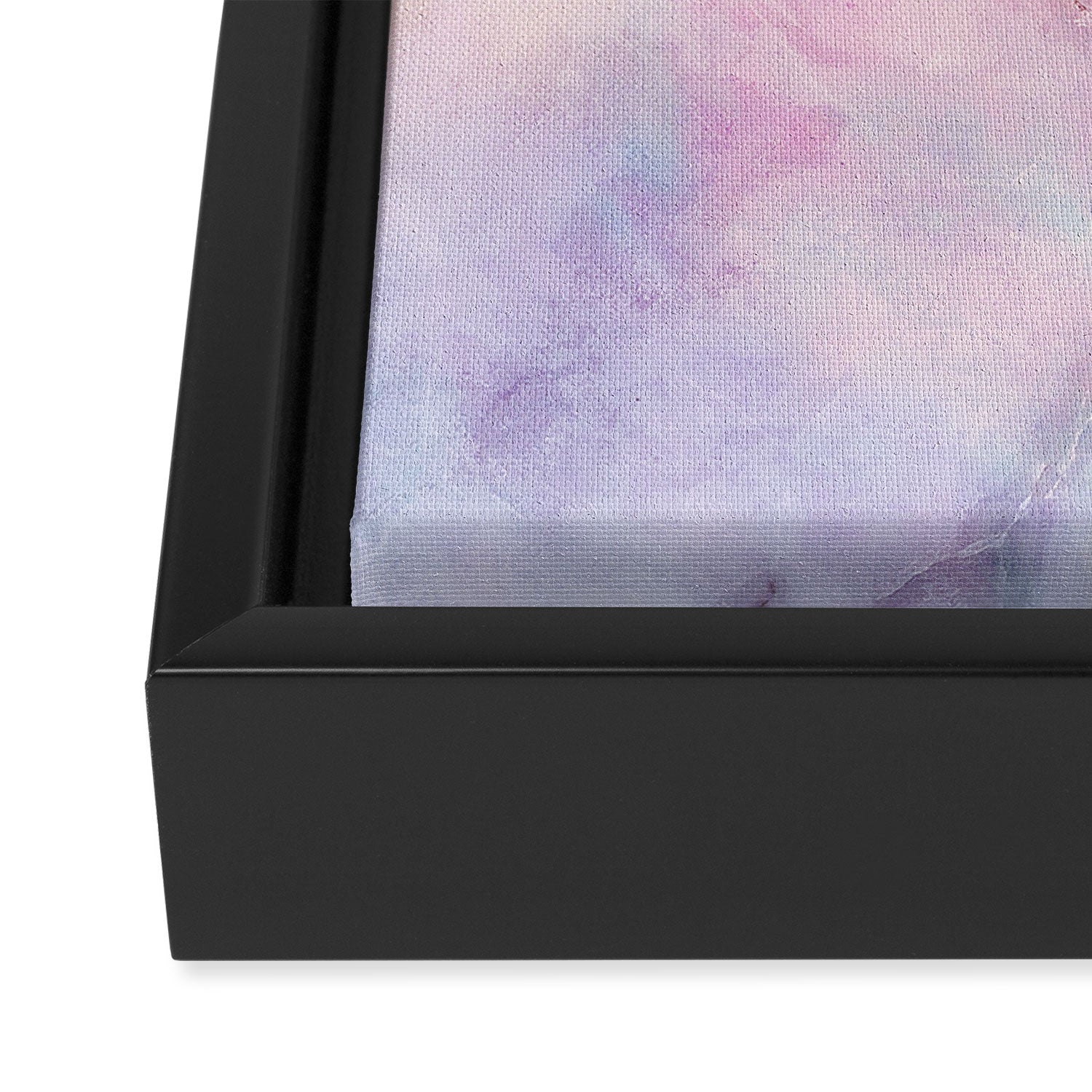 Iridescent marble Framed Canvas Print Gallery Image 3