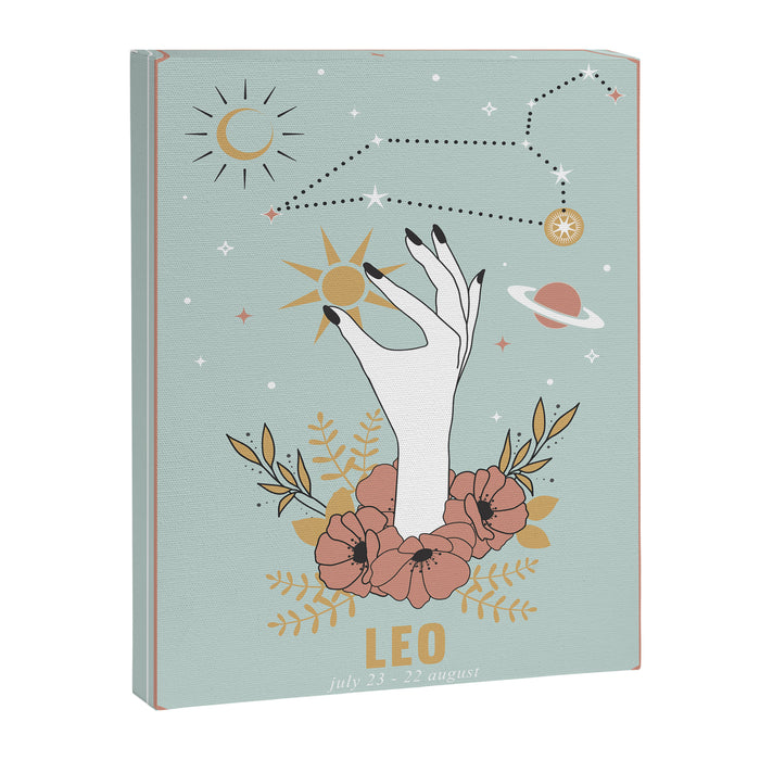 Leo Zodiac Series Canvas Print Gallery Image 1