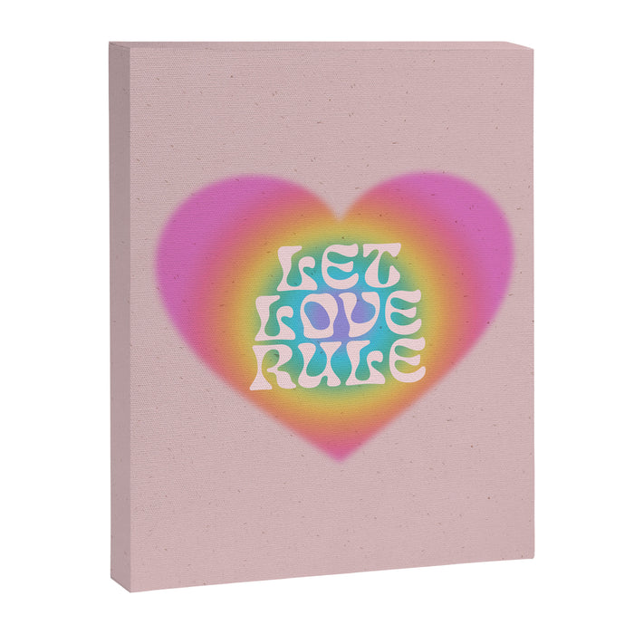 Let Love Rule Canvas Print Gallery Image 1