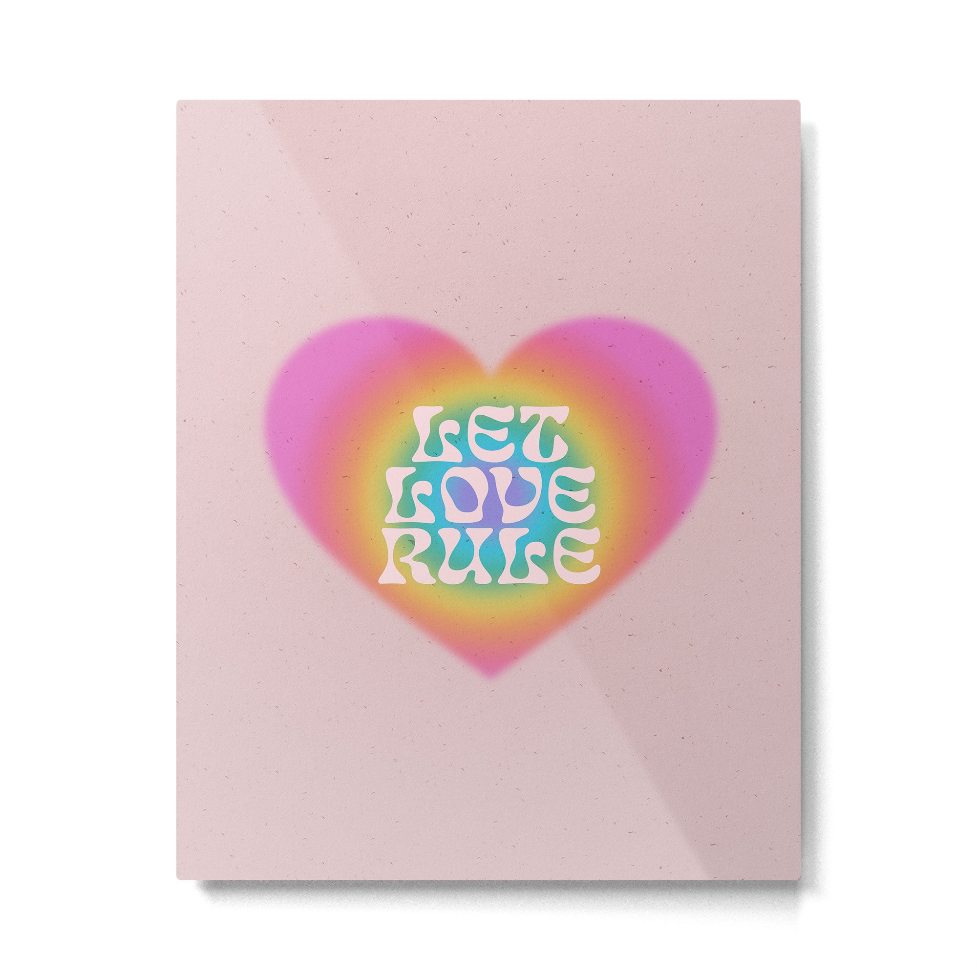 Let Love Rule Metal Print Gallery Image 4