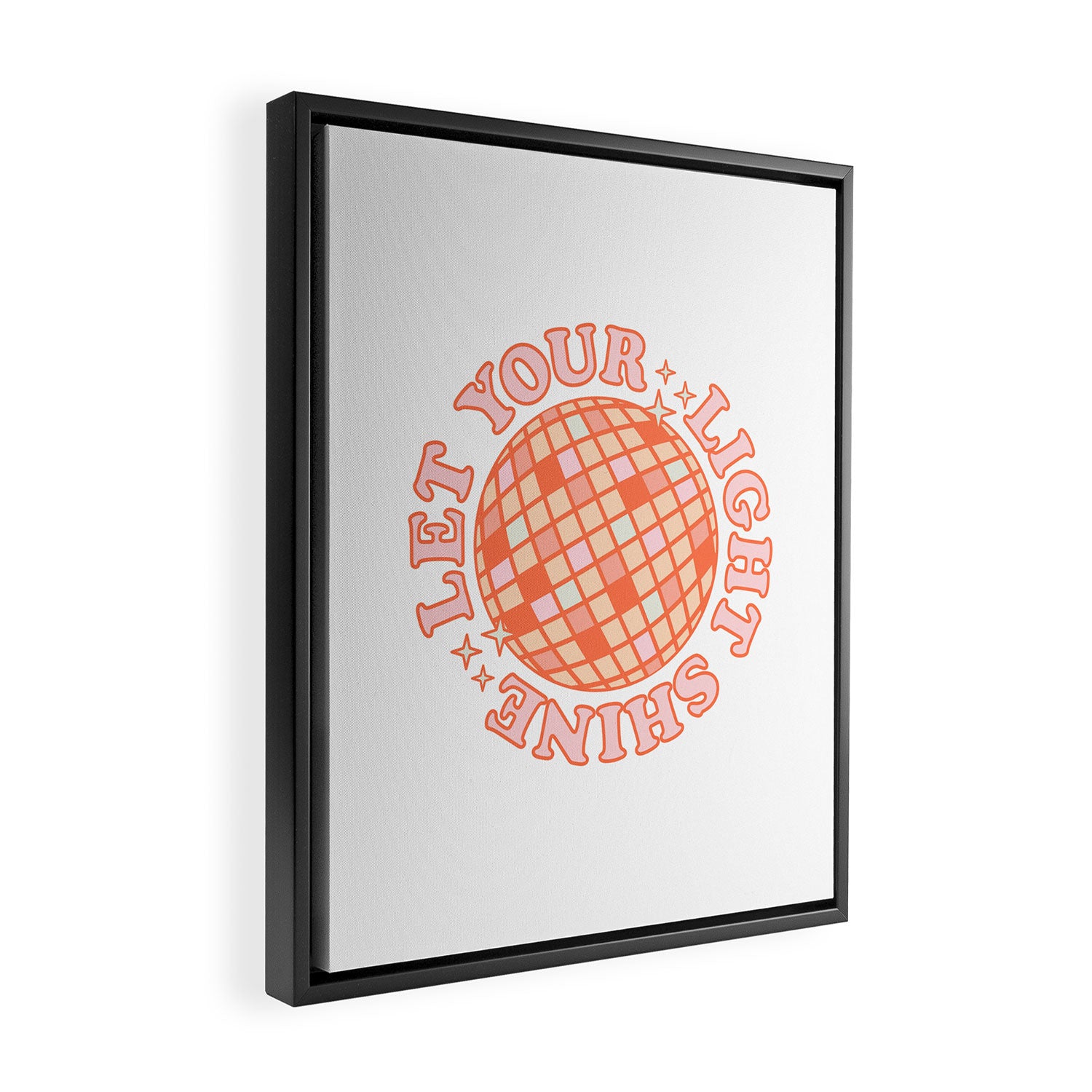 Let your Light Shine Framed Canvas Print Gallery Image 2