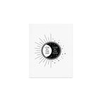 Live by the Sun Love by the Moon Art Print Gallery Image 1
