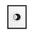 Live by the Sun Love by the Moon Framed Art Print Gallery Image 5