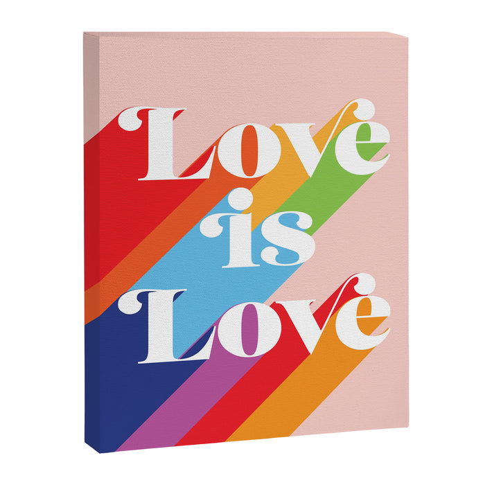 Love is Love Theme Canvas Print Gallery Image 1