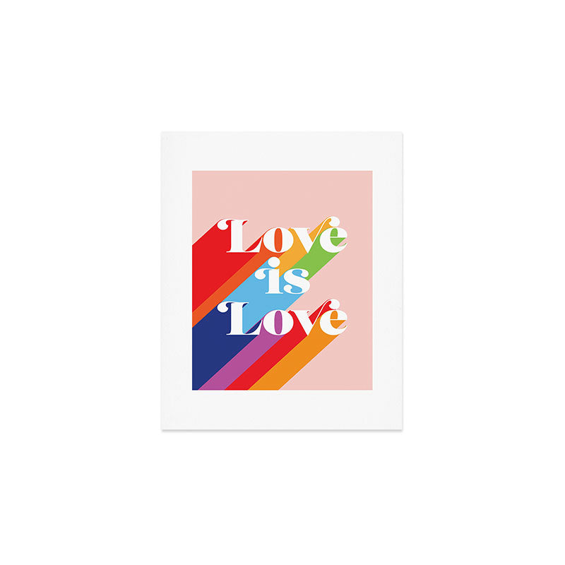 Love is Love Theme Art Print Gallery Image 1