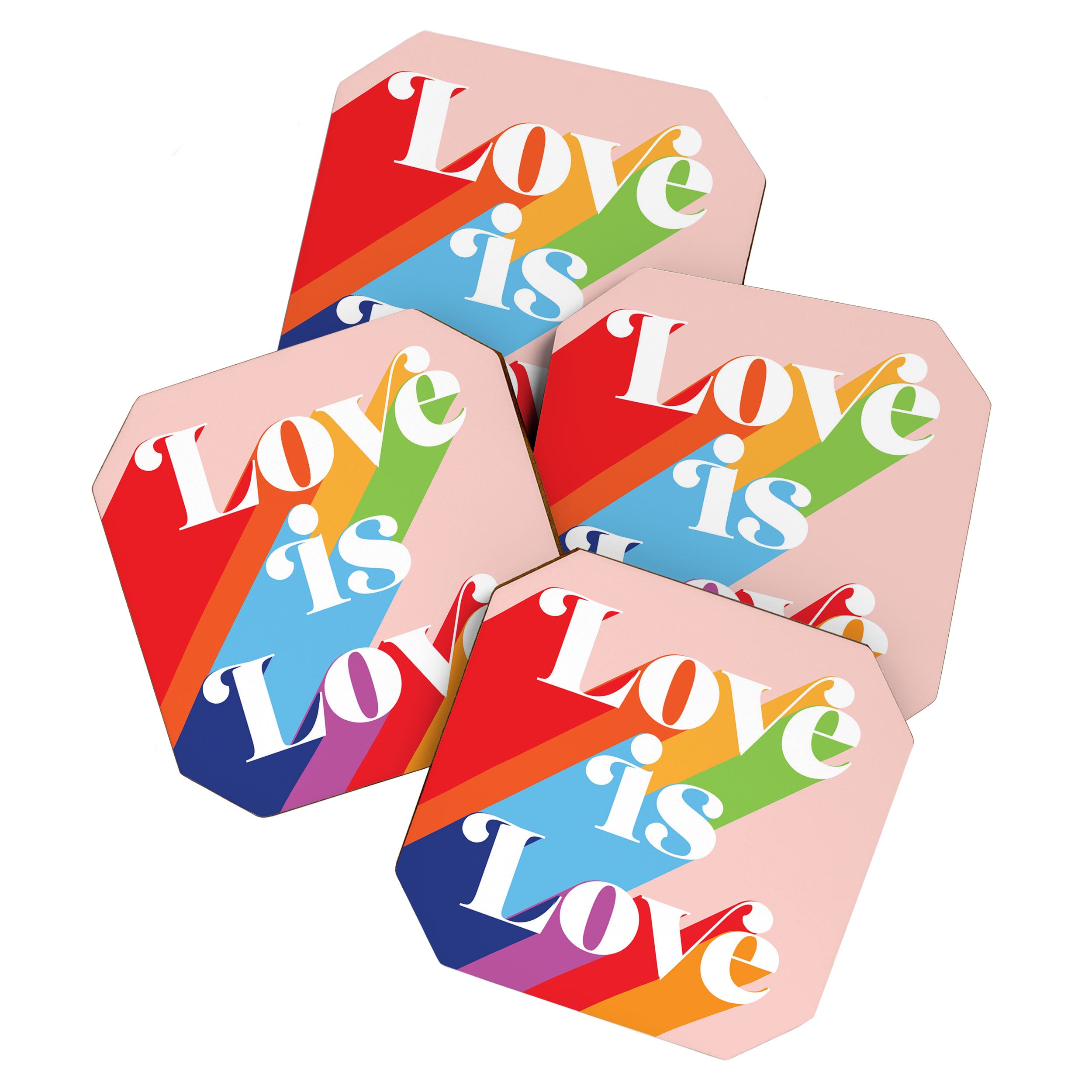 Love is Love Theme Coaster Gallery Image 1
