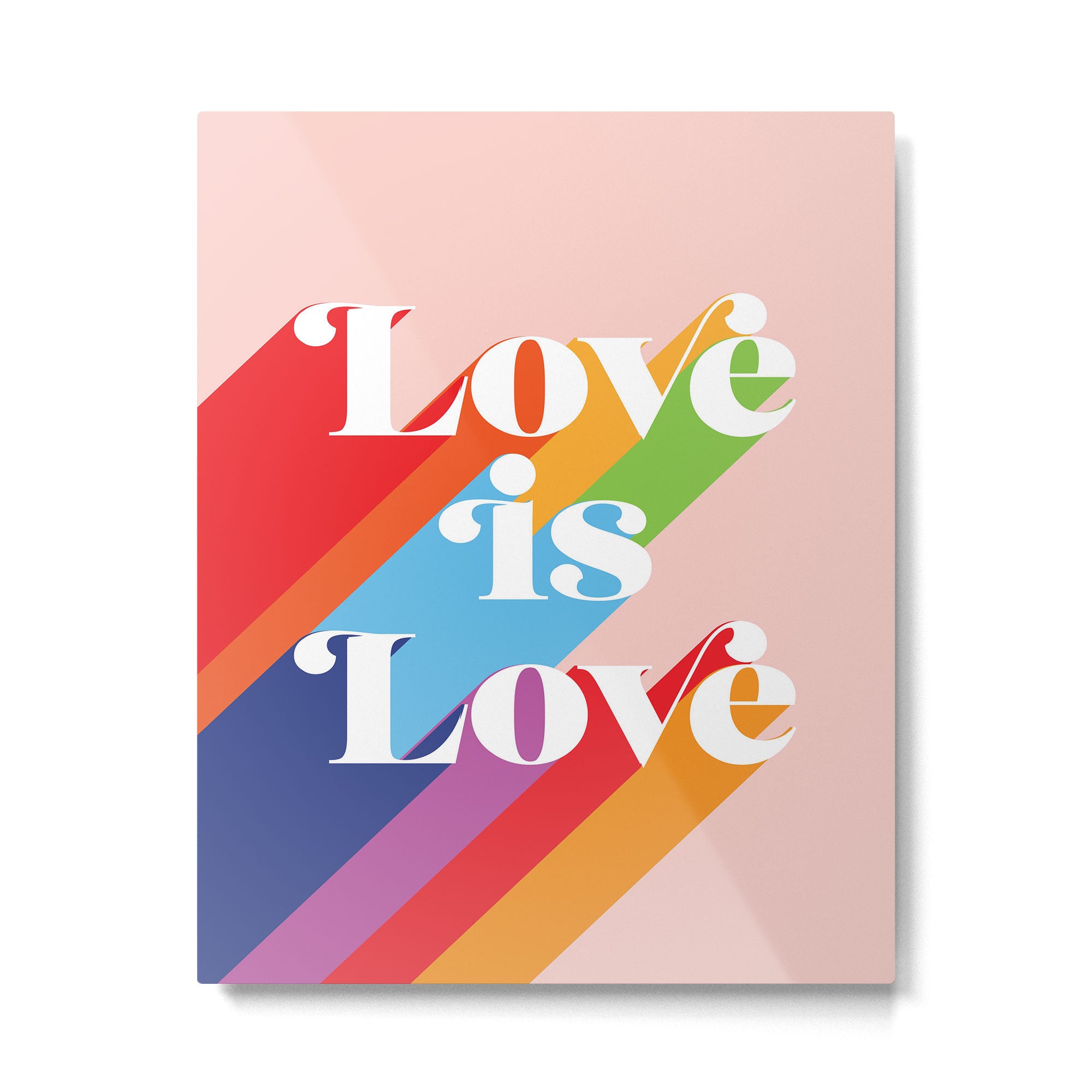 Love is Love Theme Metal Print Gallery Image 4