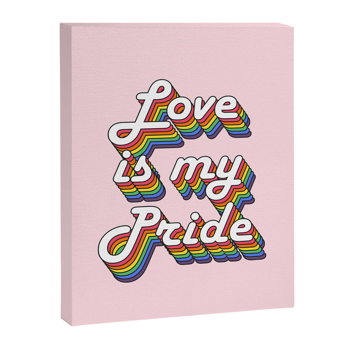 Love is my Pride Canvas Print Gallery Image 1
