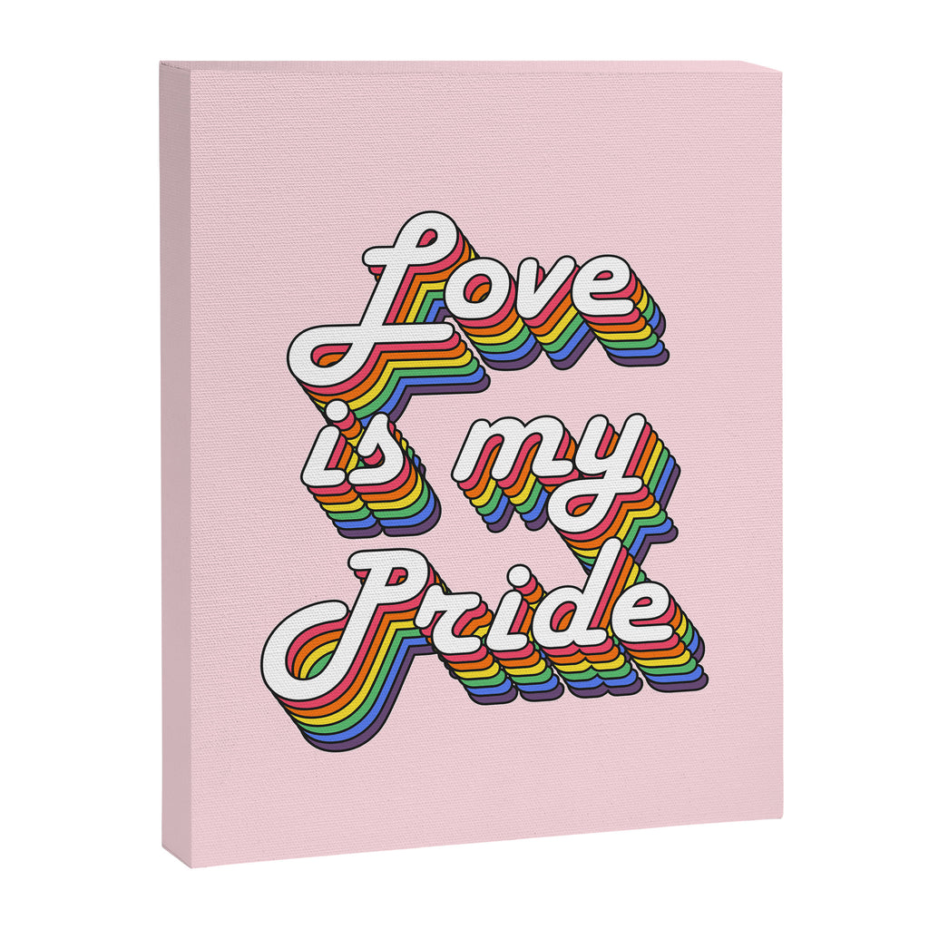 Love is my Pride Canvas Print Gallery Image 6
