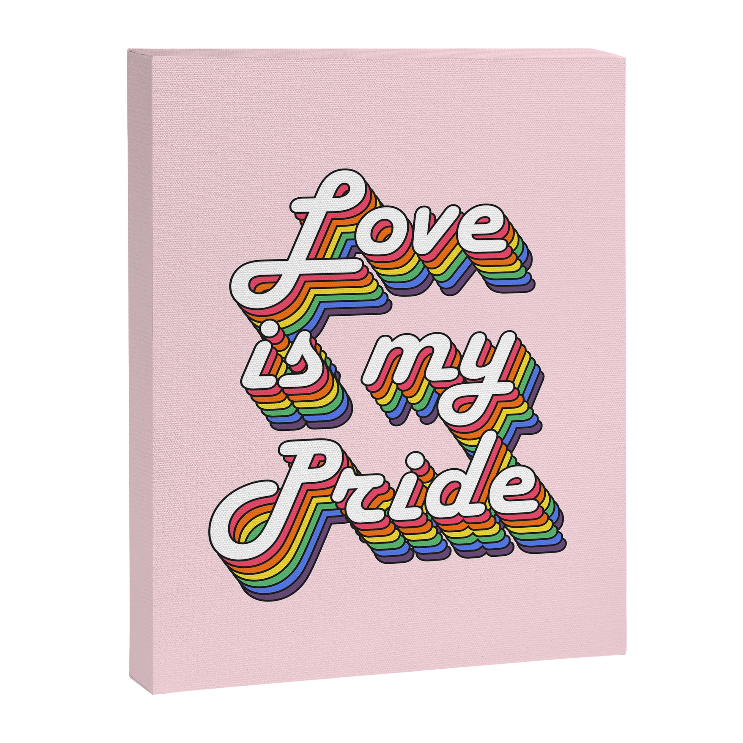 Love is my Pride Canvas Print Gallery Image 6