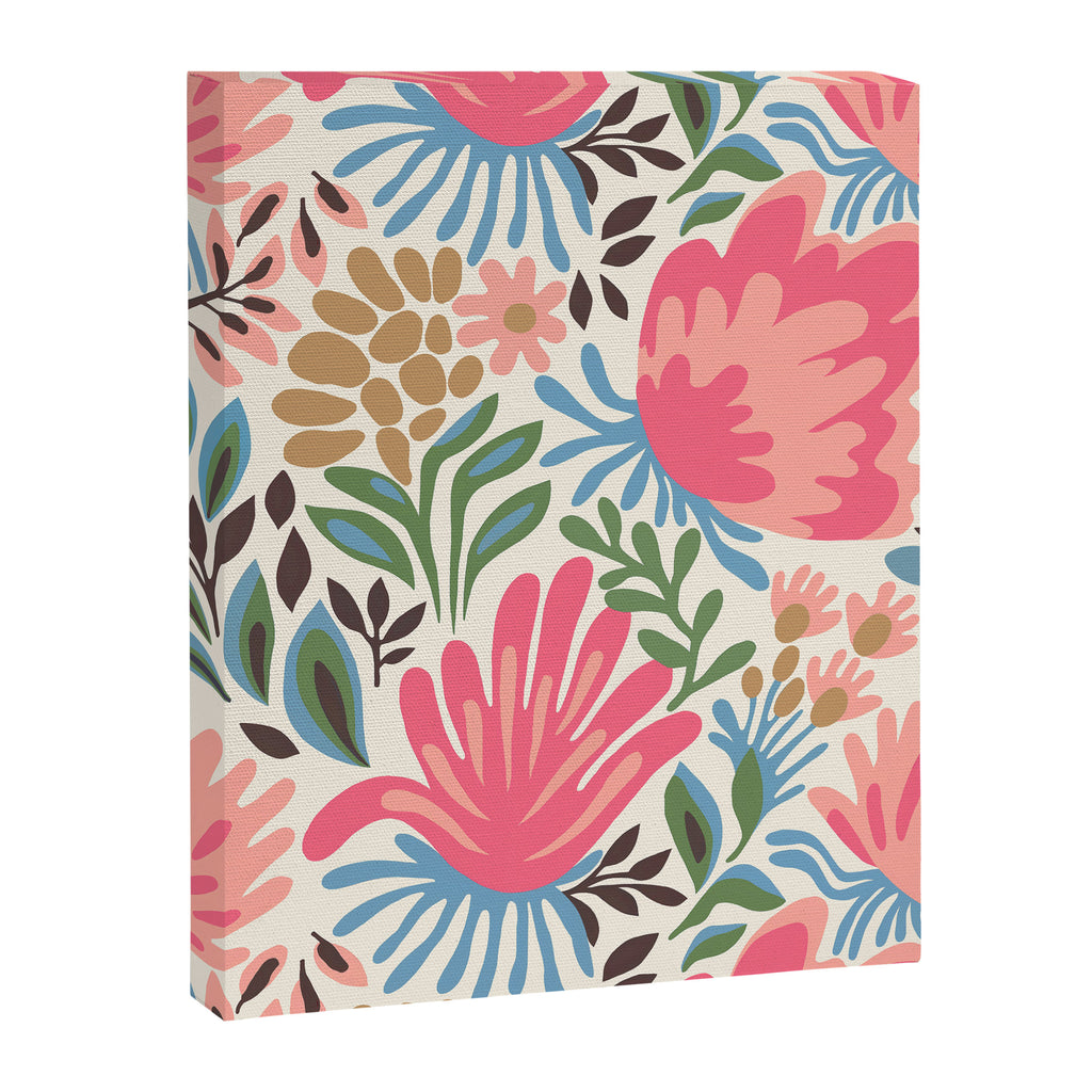 Lush Floral Escape Canvas Print Gallery Image 6