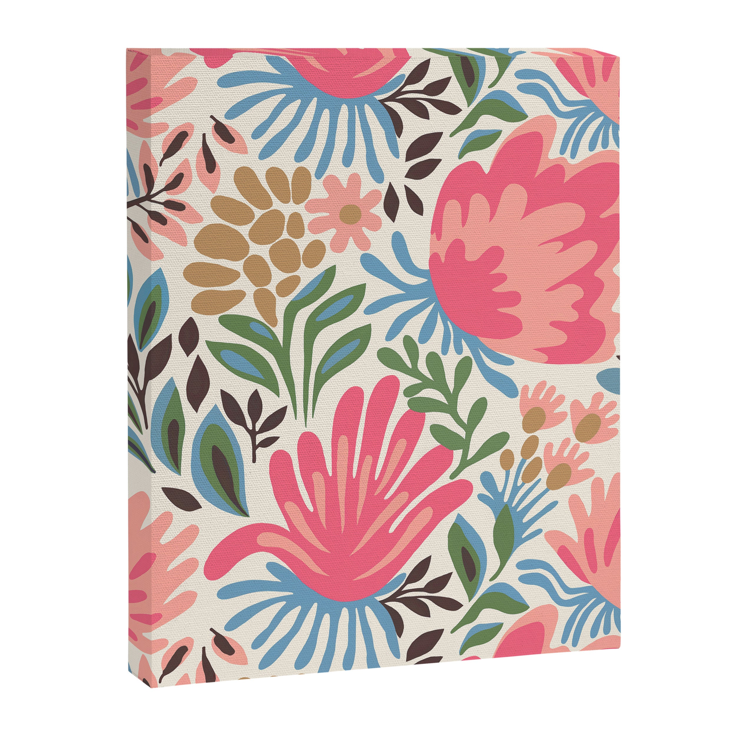 Lush Floral Escape Canvas Print Gallery Image 6
